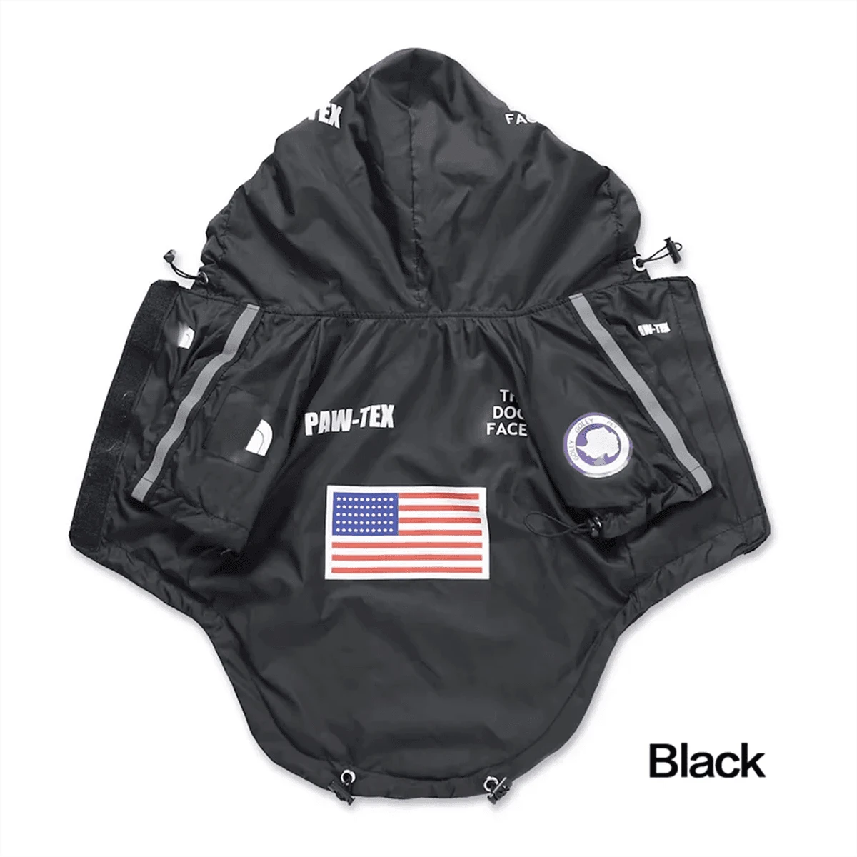 PawCool Reflective Dog Raincoat – Waterproof Hooded Jacket for Small Dogs