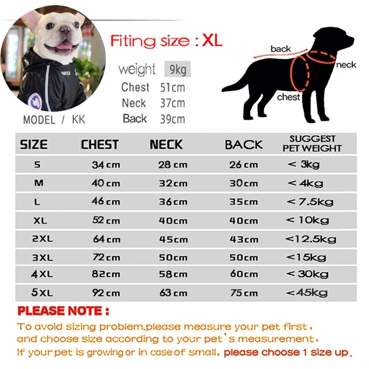 PawCool Reflective Dog Raincoat – Waterproof Hooded Jacket for Small Dogs