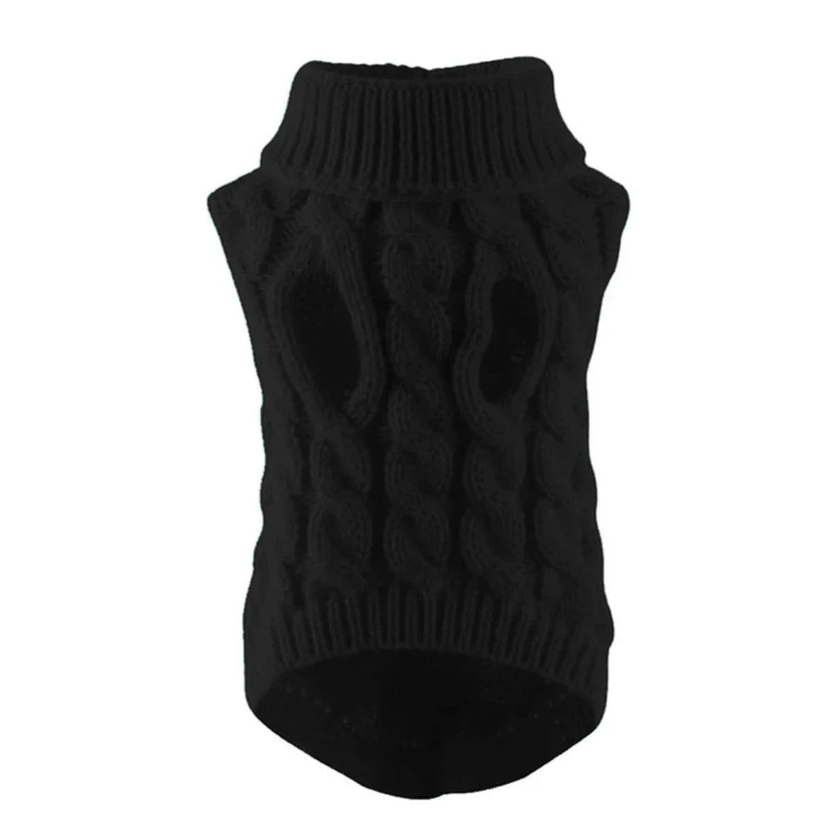 PawCool Classic Dog Sweater – Warm Knit Pullover for Small Breeds