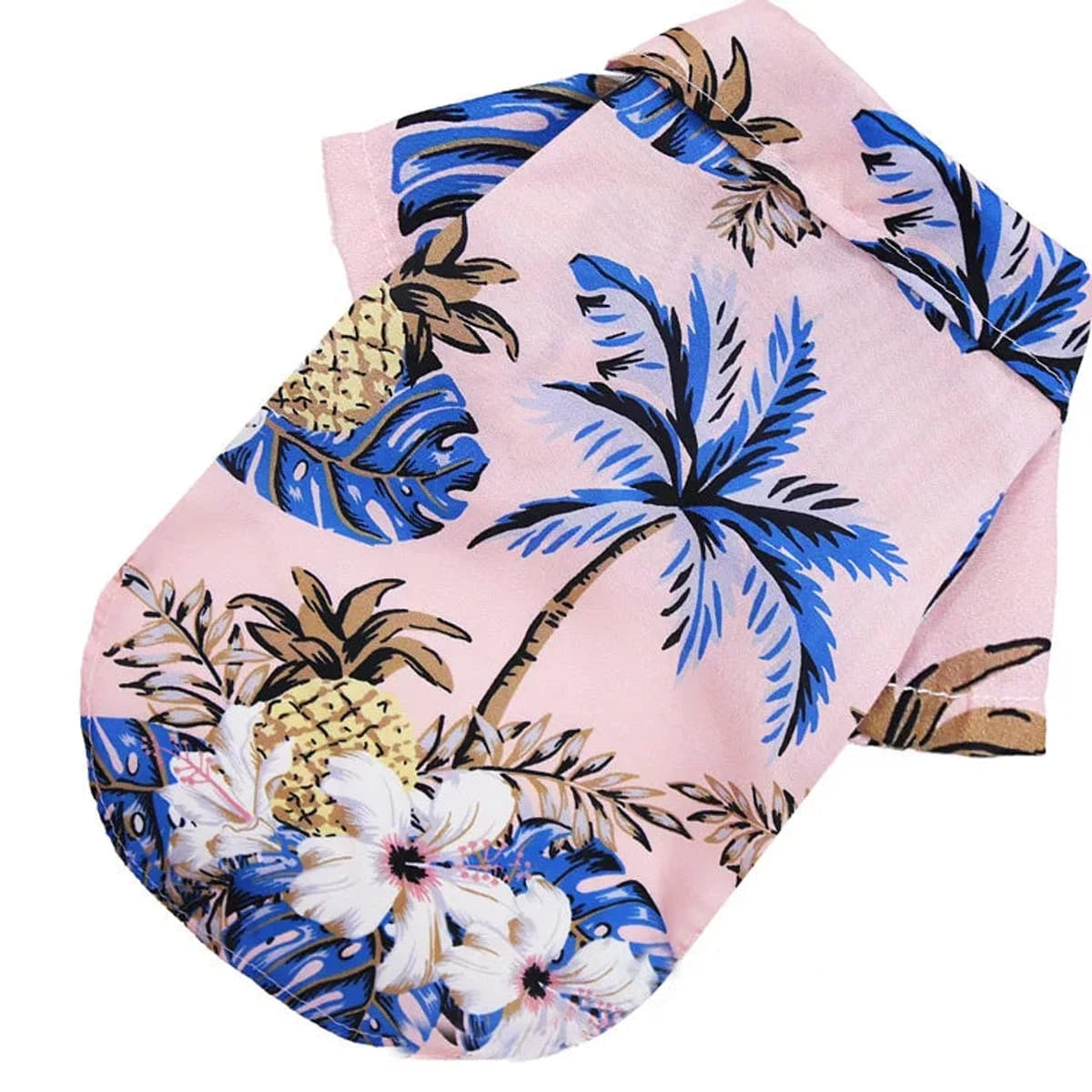 PawCool Hawaiian Dog Shirt – Tropical Summer Tee for Small Dogs