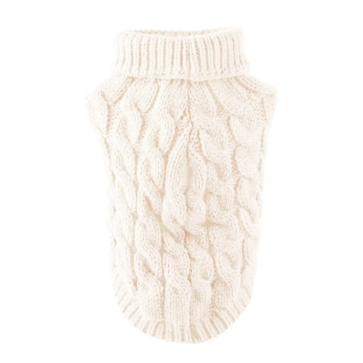 PawCool Classic Dog Sweater – Warm Knit Pullover for Small Breeds