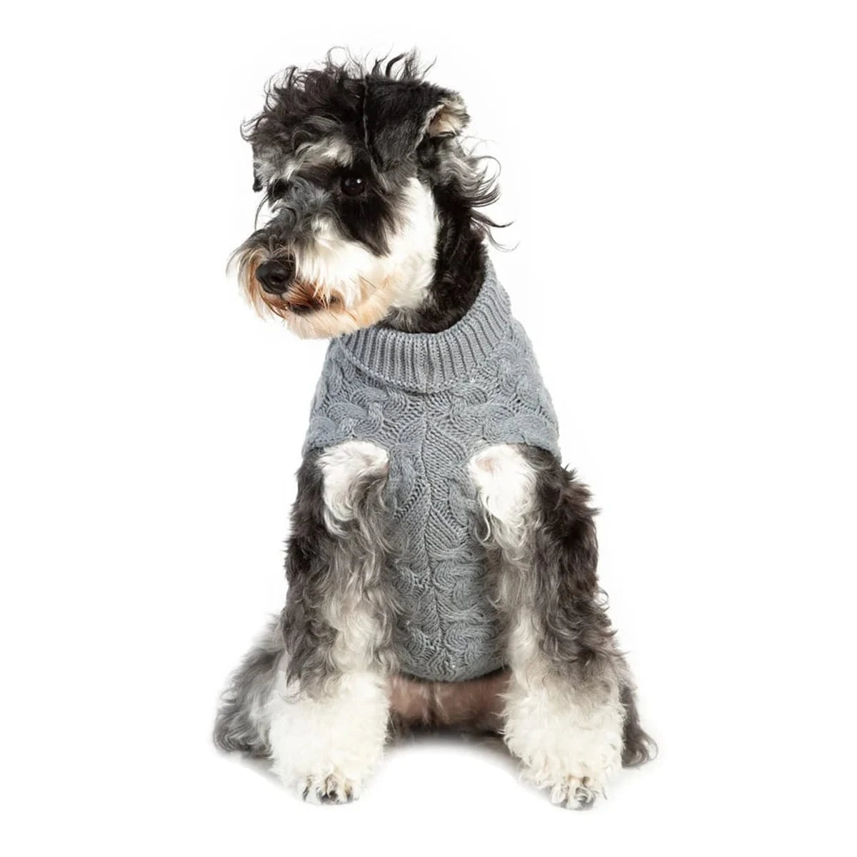 PawCool Classic Dog Sweater – Warm Knit Pullover for Small Breeds