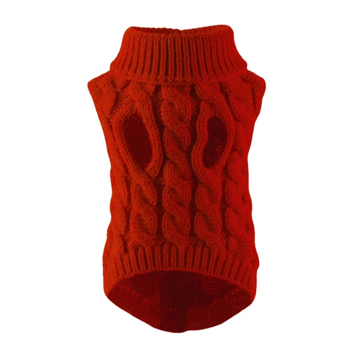 PawCool Classic Dog Sweater – Warm Knit Pullover for Small Breeds