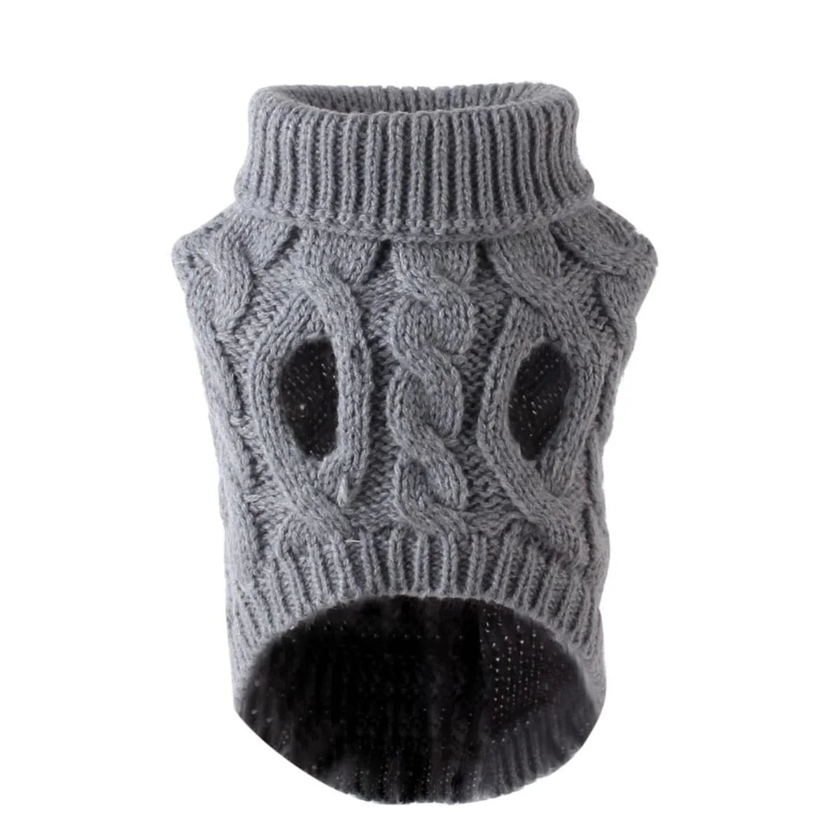 PawCool Classic Dog Sweater – Warm Knit Pullover for Small Breeds