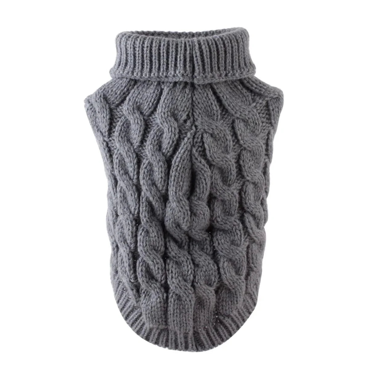 PawCool Classic Dog Sweater – Warm Knit Pullover for Small Breeds
